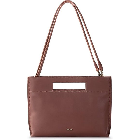 Leather Crossbody Bag Womens Convertible Shoulder & Clutch Stylish & Sustainable - Picture 4 of 7